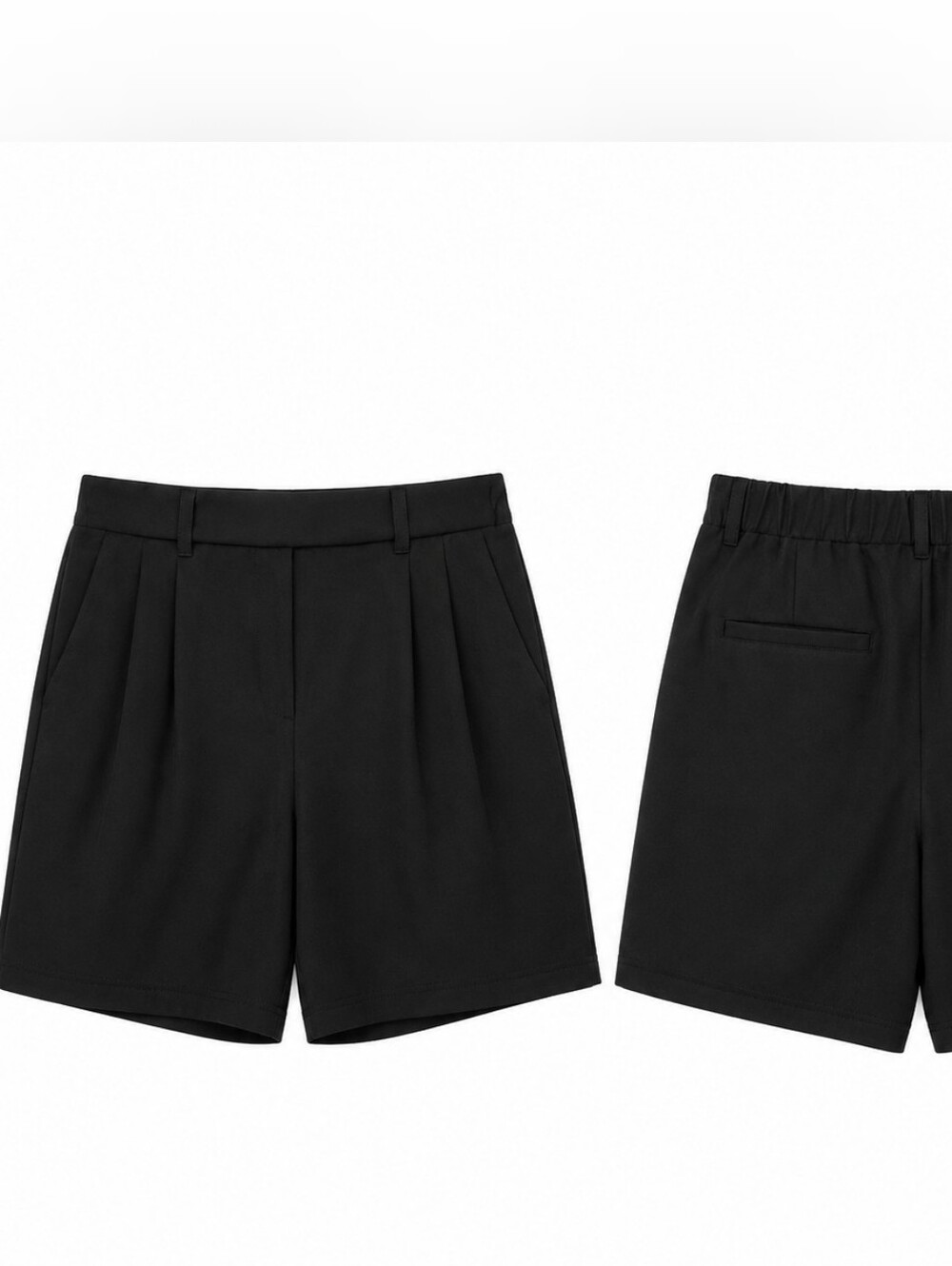32 Degrees Cool Women’s Black Pull-On Shorts Size Small NWT Minimalist Athleisur
